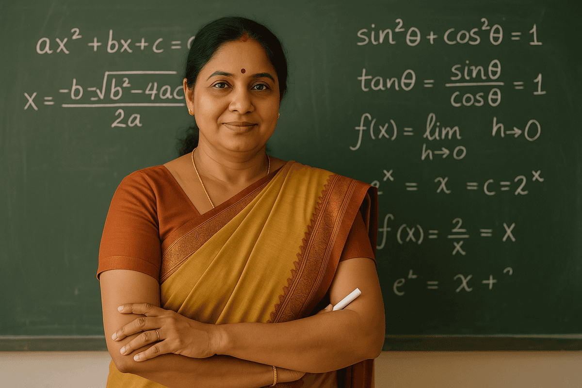 Teachers in a classroom